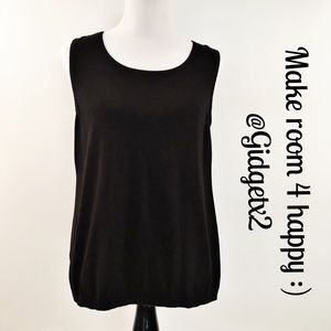 Chico’s black tank top Size 2